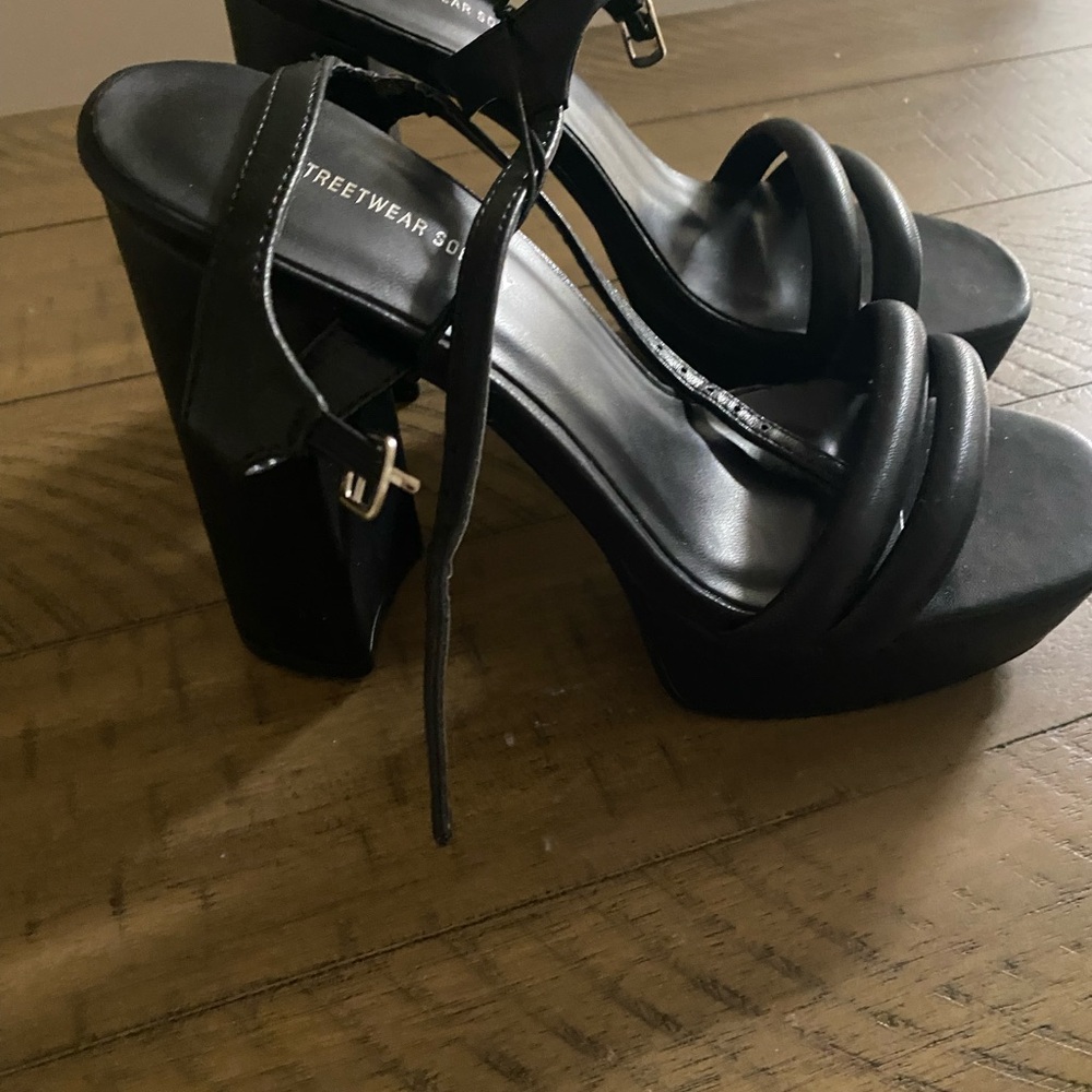 Black Platform Heels